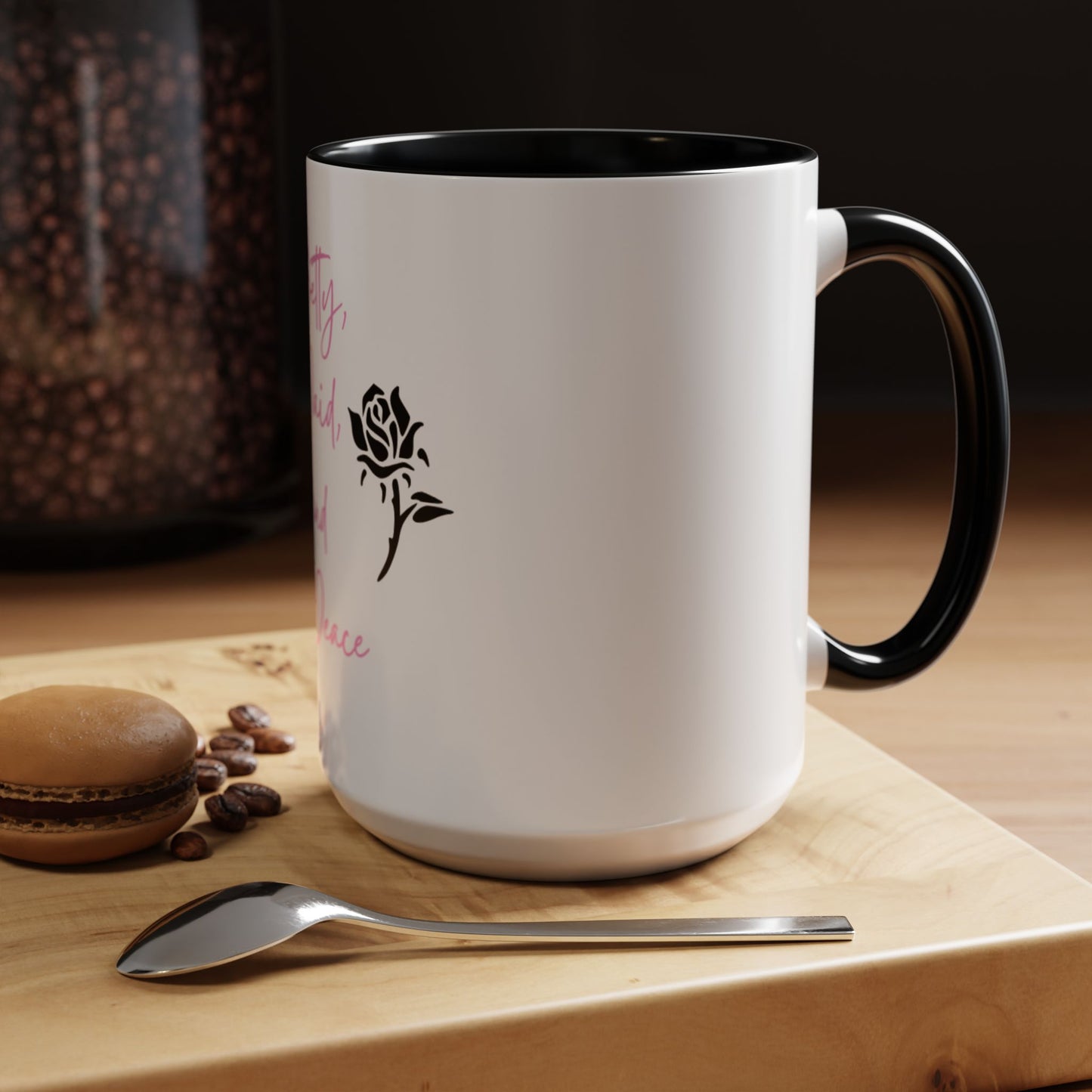 Pretty, Paid, and at Peace Coffee Mug