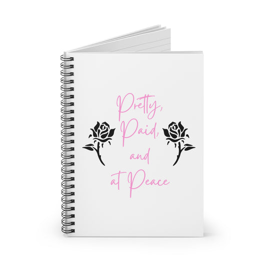 Floral Spiral Notebook
