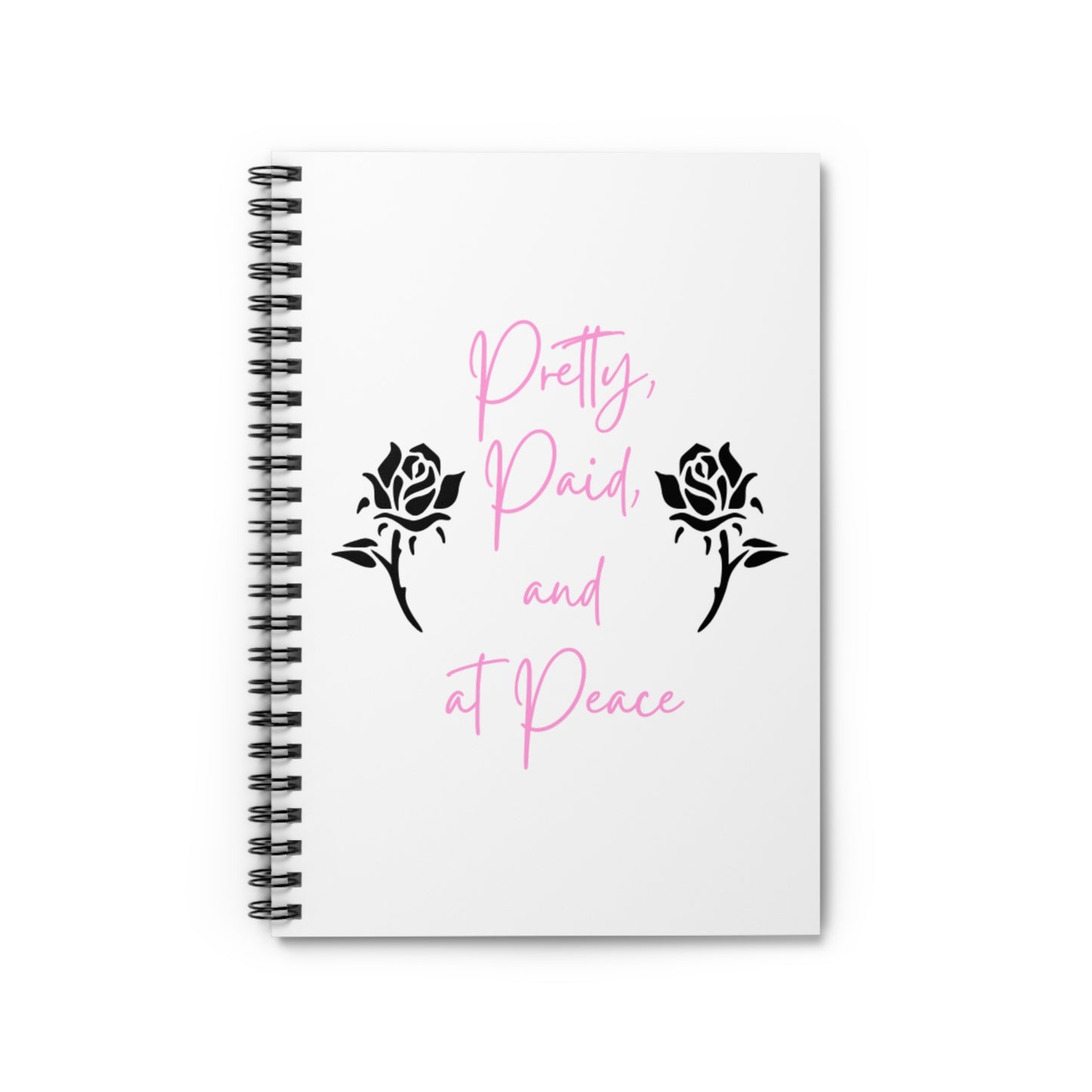 Floral Spiral Notebook